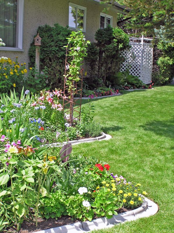 Flowerbed Curbing Installation in Citrus County, FL