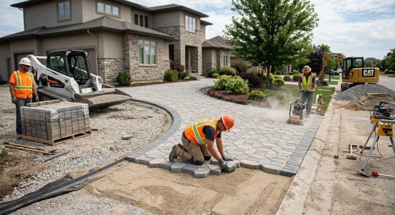 Paver Driveway Installation in Boulder, CO