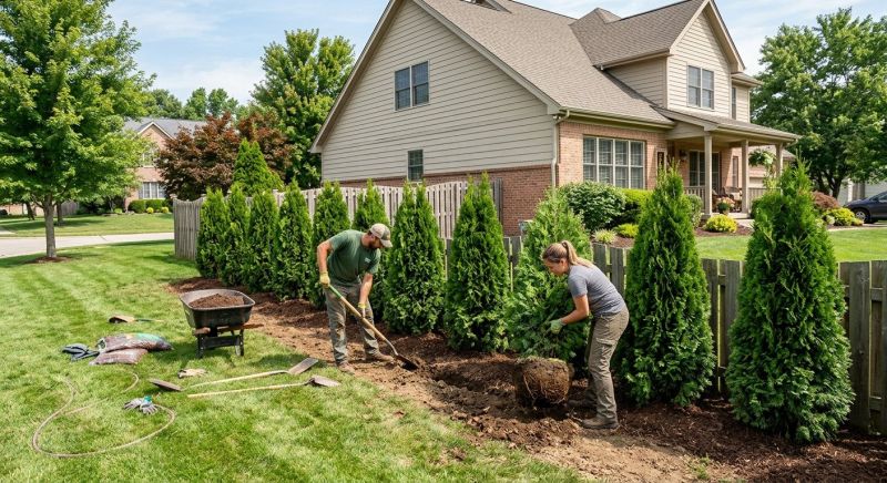 Privacy Hedge Planting in Honolulu, HI